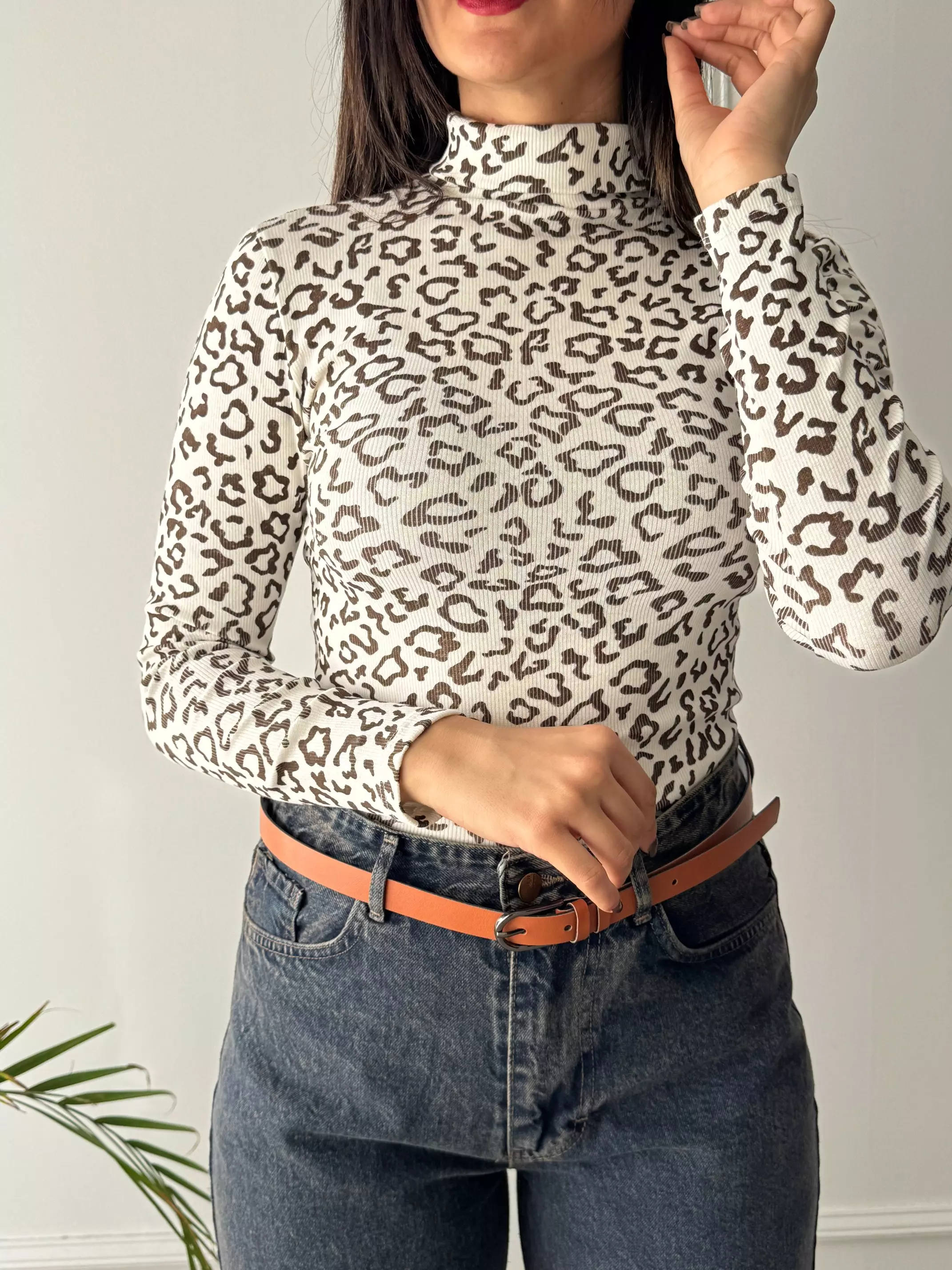 بلوز کبریتی پلنگی